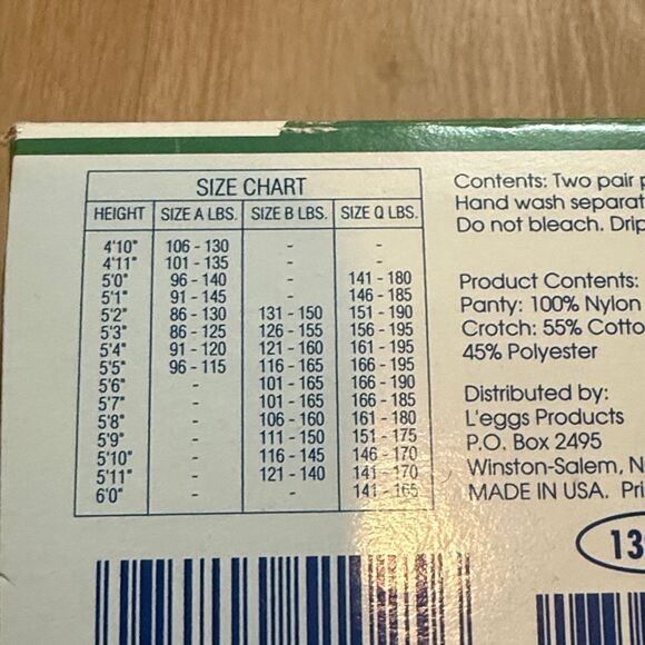 Legs Sheer off Black Panty Hose - Picture 4 of 5